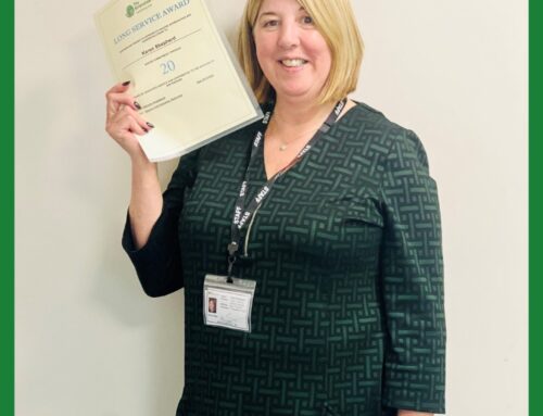 Karen Shepherd celebrates 20 years at Birtenshaw